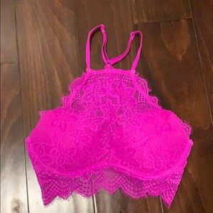 VS PINK high neck bralette
